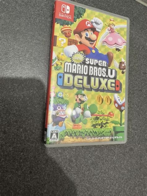 Nintendo Switch Game Super Mario Bros U Deluxe Picclick Au