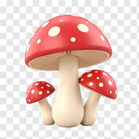 Cartoon Picture Of Red Mushroom Red Mushroom Cartoon Png Transparent