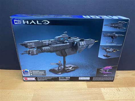 Mega Bloks Construx Halo Unsc Forward Unto Dawn Navy Ship Building Set