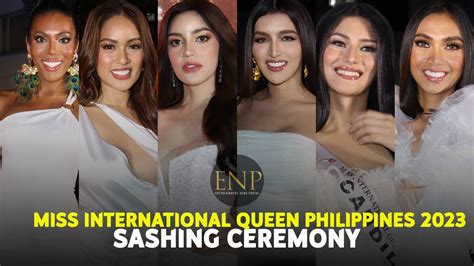 Miss International Queen Philippines 2023 Sashing Ceremony And Press