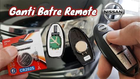 Cara Ganti Baterai Remote Mobil Nissan Serena YouTube