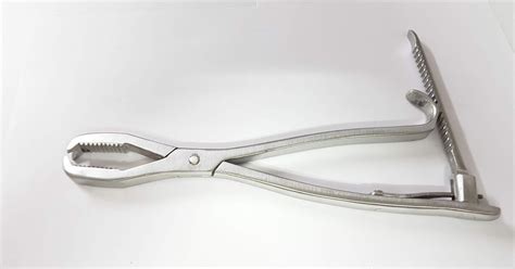 Jindal Medi Surge Lane Bone Holding Forceps With Ratchet Orthopedic Instrument