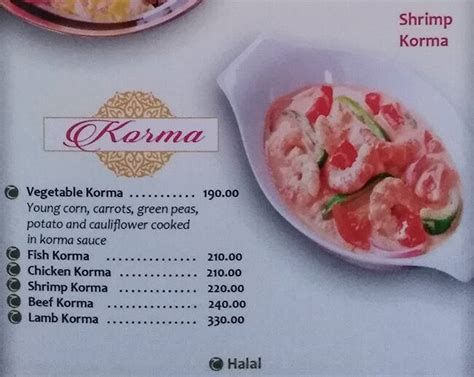 Menu At Mister Kabab West Avenue Restaurant Quezon City