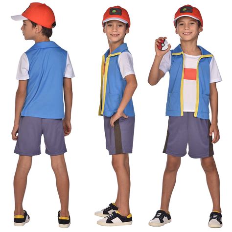 Pokémon Ash Costume Size 6 8 Years 1 Pc Amscan International