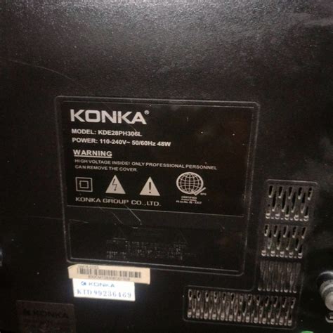 Konka 32 inch flat screen tv on Carousell