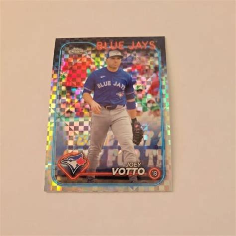 2024 Topps Chrome X Fractor 171 Joey Votto Toronto Blue Jays EBay