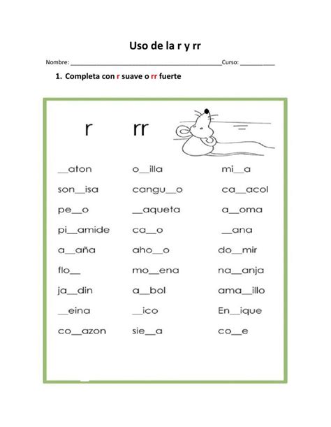 Uso De La R Y Rr Exercise