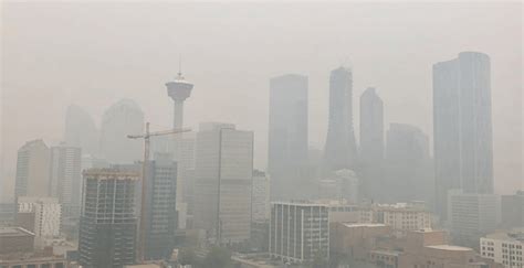 Another Air Quality Statement Issued For Calgary Due To Wildfire Smoke