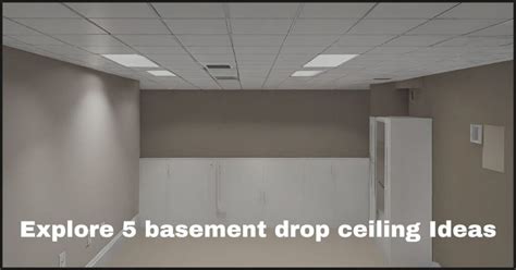 5 Creative Basement Drop Ceiling Ideas: Revitalize Your Space 2024