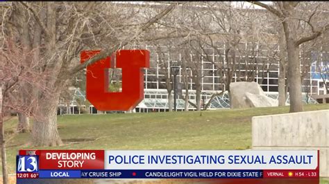 University Of Utah Police Investigating Reported Sexual Assault On Campus