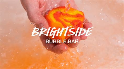 Lush Bubble Bath Bar Brightside Youtube