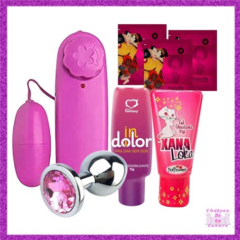 Kit Orgasmo Feminino Especial Elas Vibrador Excitante Feminino Esquenta Sex Shop Shopee Brasil
