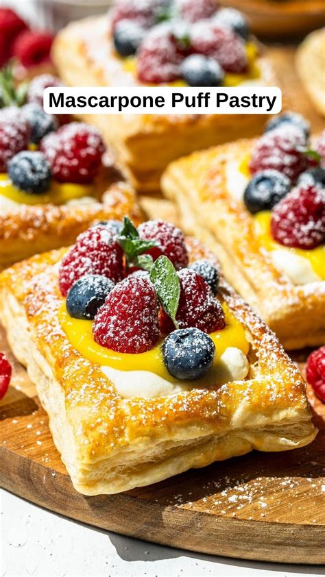 Mascarpone Puff Pastry 9am Chef