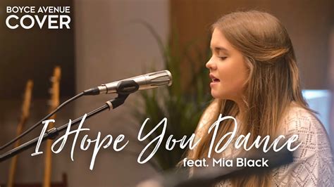 I Hope You Dance - Lee Ann Womack (Boyce Avenue ft. Mia Black acoustic ...