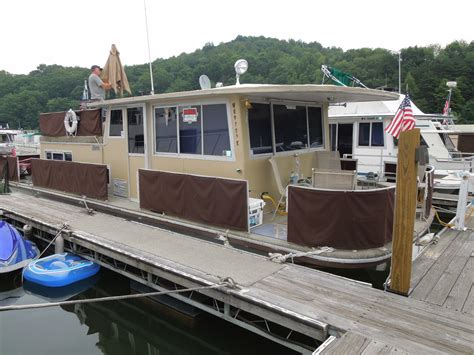 Gibson 36 Houseboat Fiberglass Boat For Sale Waa2