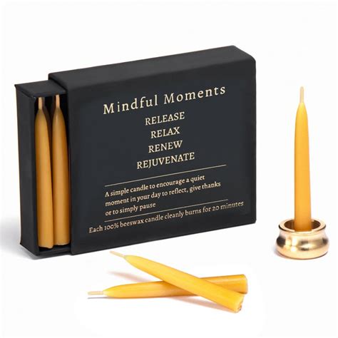 Meditation Candles Prayer Candles Beeswax Candle Set Etsy