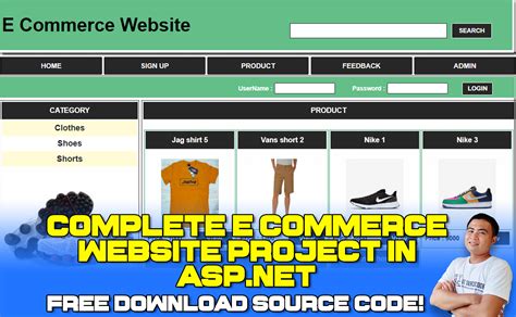 E Commerce Website Project In ASP Net With Source Code