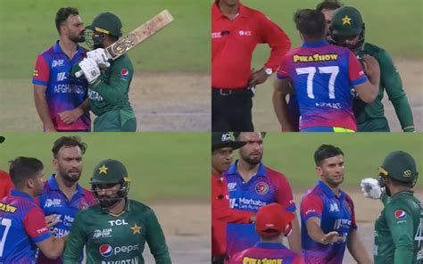 Watch Asif Ali Almost Hits Afghanistan Pacer Fareed Ahmed With The