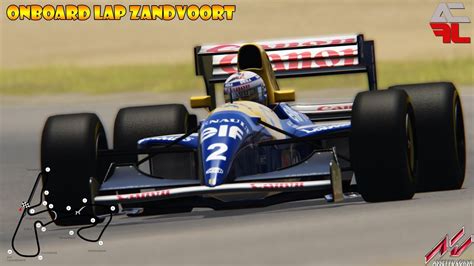 Assetto Corsa Williams Fw C Onboard Lap At Zandvoort Youtube