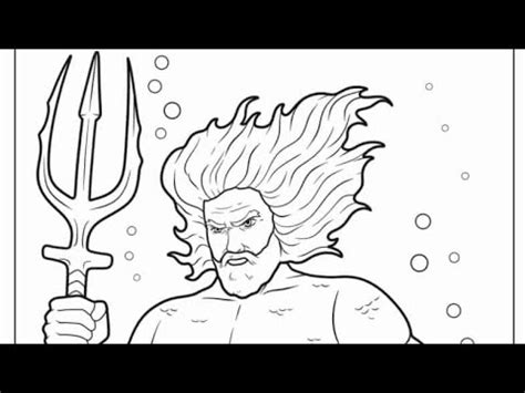 Aquaman Colouring Youtube