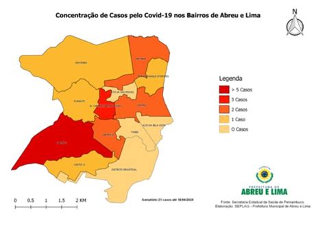 Prefeitura De Abreu E Lima Elabora Mapa Georreferenciado Sobre O