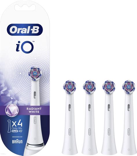 Końcówka Oral B Io Radiant White Końcówki Do Szczoteczek 4 Szt