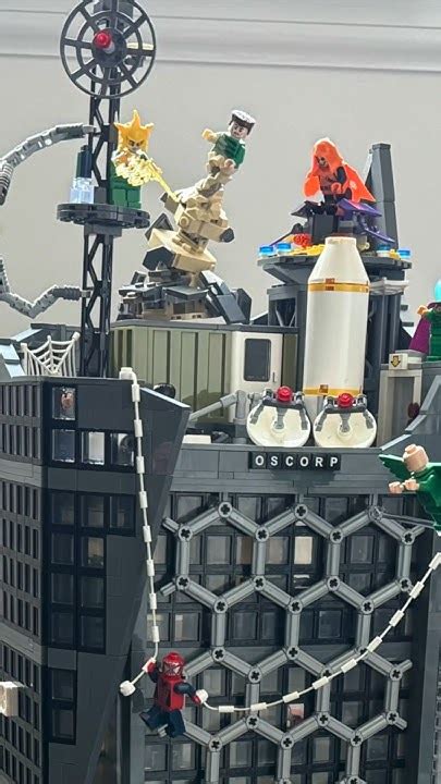 Lego Oscorp Building Moc Lego Spiderman Ultimateorgproductions