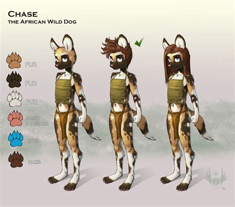 The Big Imageboard Tbib African Wild Dog Ambiguous Gender Anthro