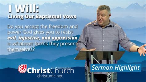 SERMON HIGHLIGHTS Resist Evil Injustice And Oppression Living Into