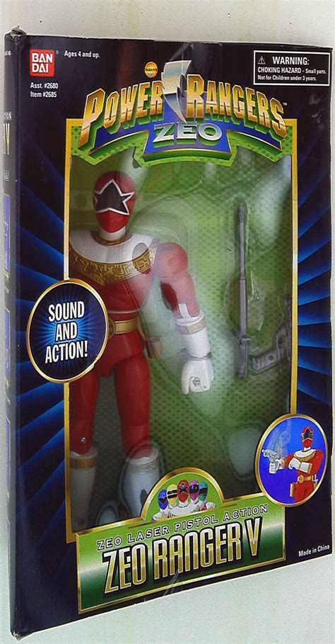 Pr Zeo Power Rangers Zeo Zeo Ranger V Zeo Laser Pistol Action