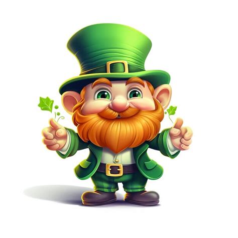 Premium Photo St Patrick Day Leprechaun Vector Cartoon Illustration