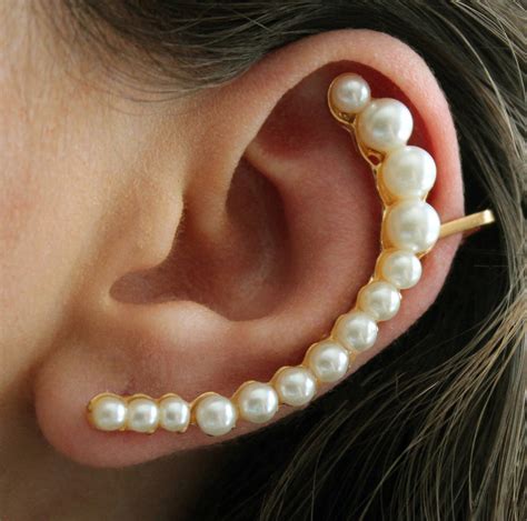 Pearl Ear Cuff Pair By Rabal Notonthehighstreet