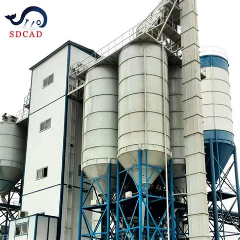 Sdcad Customized 4000ton Powder Storage Silofly Ash Silo Cement Silo