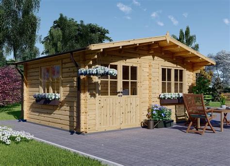 Gartenhaus Aus Holz Dreux Isoliert Mm X M M