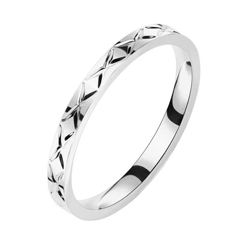 57 181 Ring X Cut Design Silber Aus Kauflandde