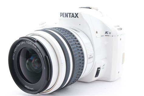 ペンタックス Pentax K X 18 55mm レンズキット ホワイト 1886448 ペンタックス ｜売買されたオークション情報、yahooの商品情報をアーカイブ公開 オークファン