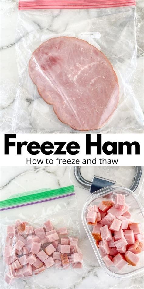 Can You Freeze Ham How To Freeze Thaw Reheat Leftover Ham Recipes