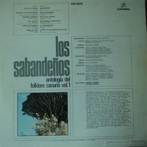 los sabandeños antología del folklore canario Comprar Discos LP