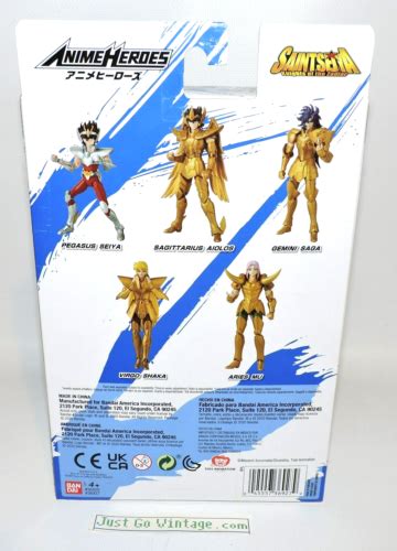 Anime Heroes Saint Seiya Knights Of The Zodiac Set Ubuy India