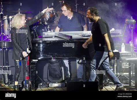 Agde, France. 28th July, 2021. Veronique Sanson performed in concert on ...