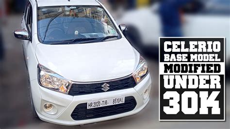 Celerio Modified Maruti Suzuki Celerio Celerio Youtube