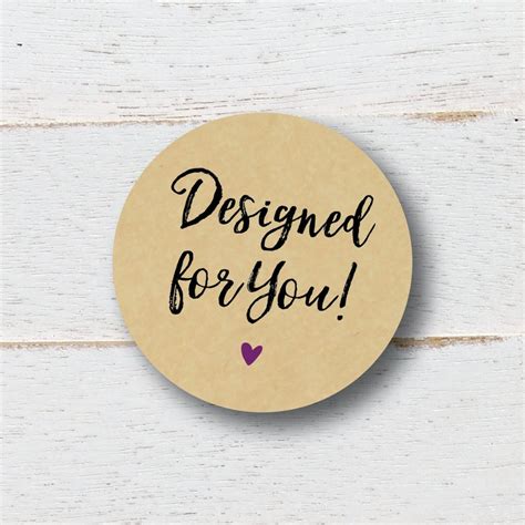 Custom Stickers Inch Round Custom Labels Custom Design Etsy Canada