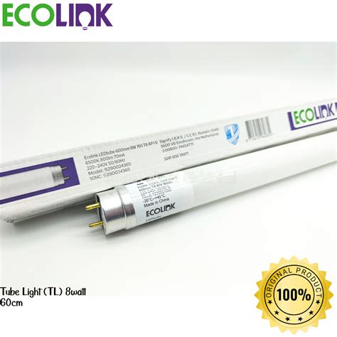 Jual LAMPU NEON TL LED TUBE T8 ECOLINK 8W 16W 60cm 120cm Shopee Indonesia