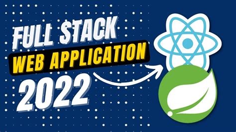 Spring Boot React Full Stack Web Application With Tailwind Css Youtube