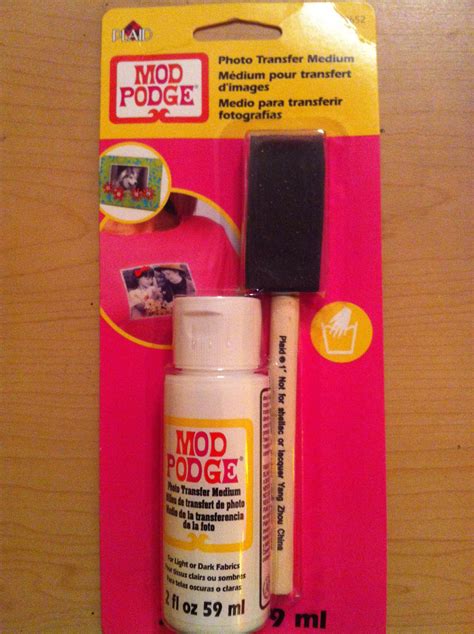 Modge Podge Projects Mod Podge Shellac Image Fabric Tejido Tela