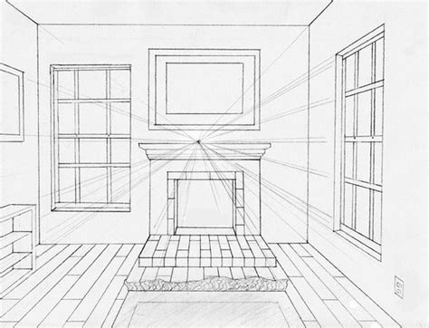 One Point Perspective By Midni6htf4iry On Deviantart Perspective