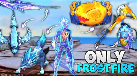 Free Fire But Only FROSTFIRE Items ChallengeFROSTFIRE Bundle Bag