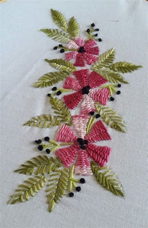 Pin By Donna Harris On Embroidery Hand Embroidery Flowers Hand