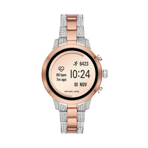 Best Buy Michael Kors Access Runway Smartwatch Mm Stainless Steel