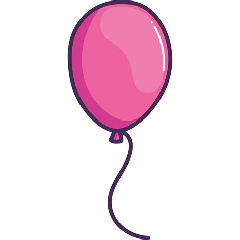 Pink Balloon Helium Floating 24091578 Png